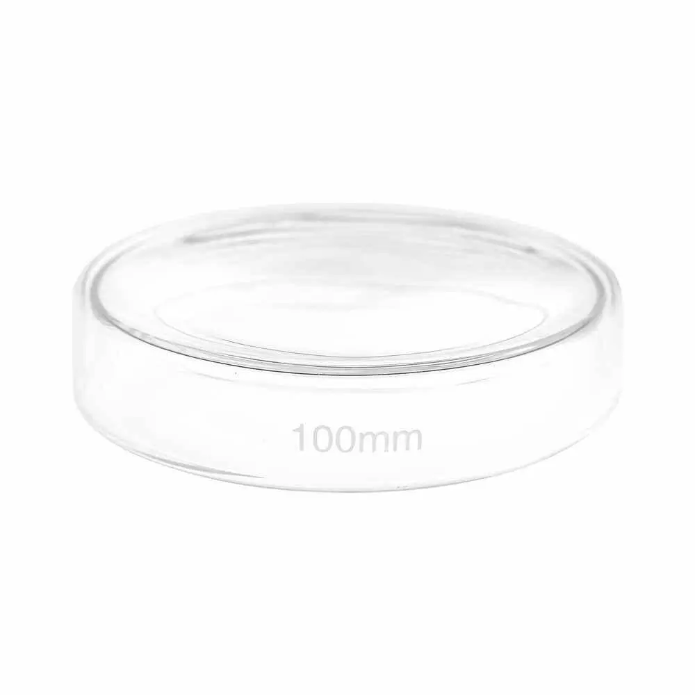 100mm Glass Petri Dish Teqler photographed against a plain background.
