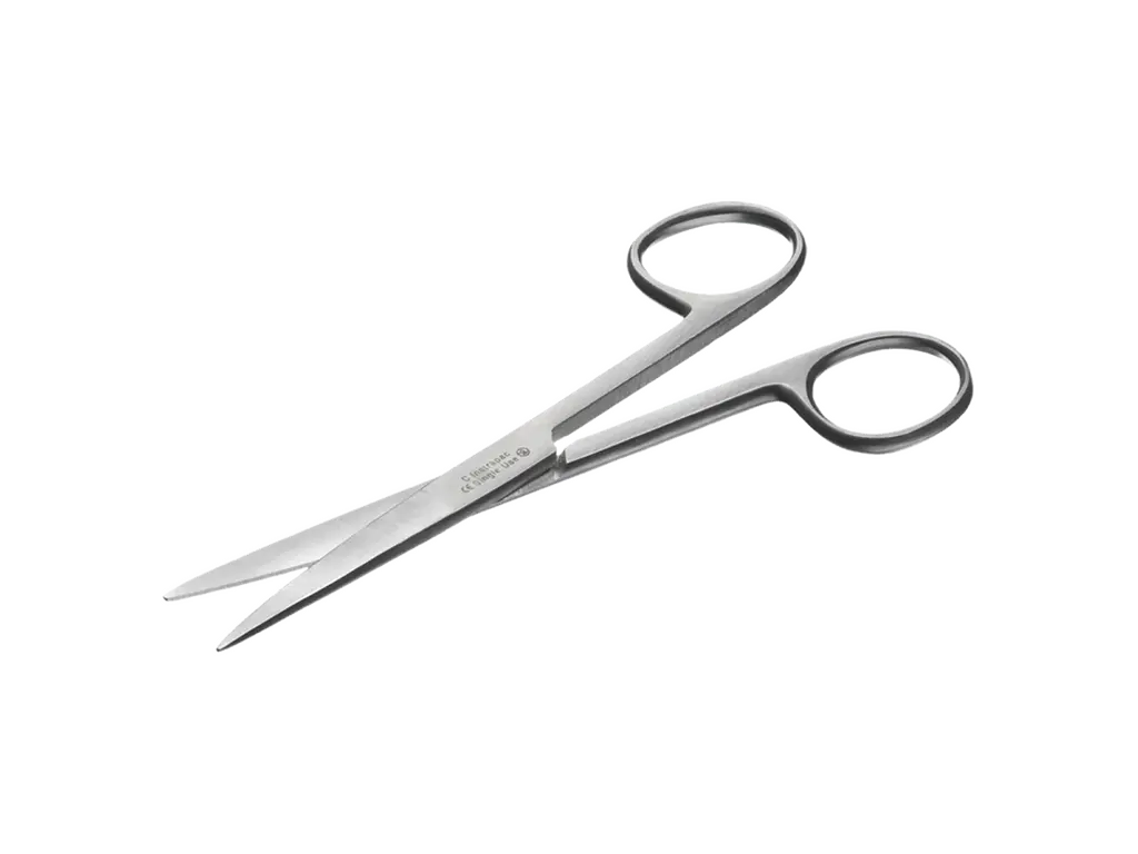 13cm Instrapac Dressing Sharp Scissors photographed against a plain background.