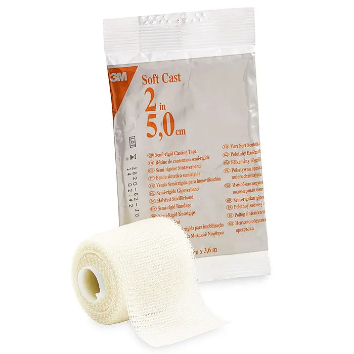 3M Scotchcast Casting Tape, 2 inch photographed against a plain background.