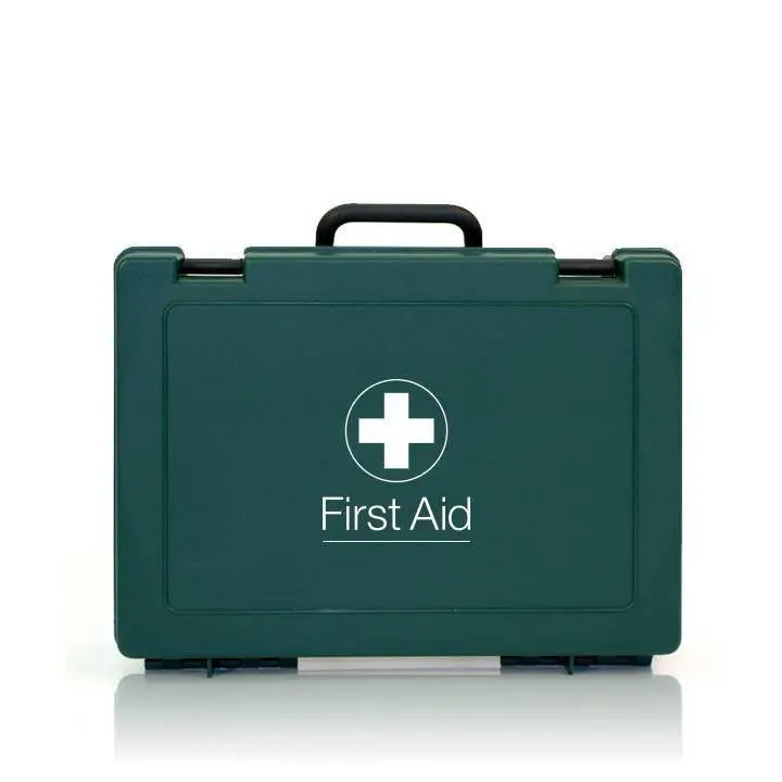 Blue Dot First Aid Kit 1-50 People HSE Standard photographed against a plain background.