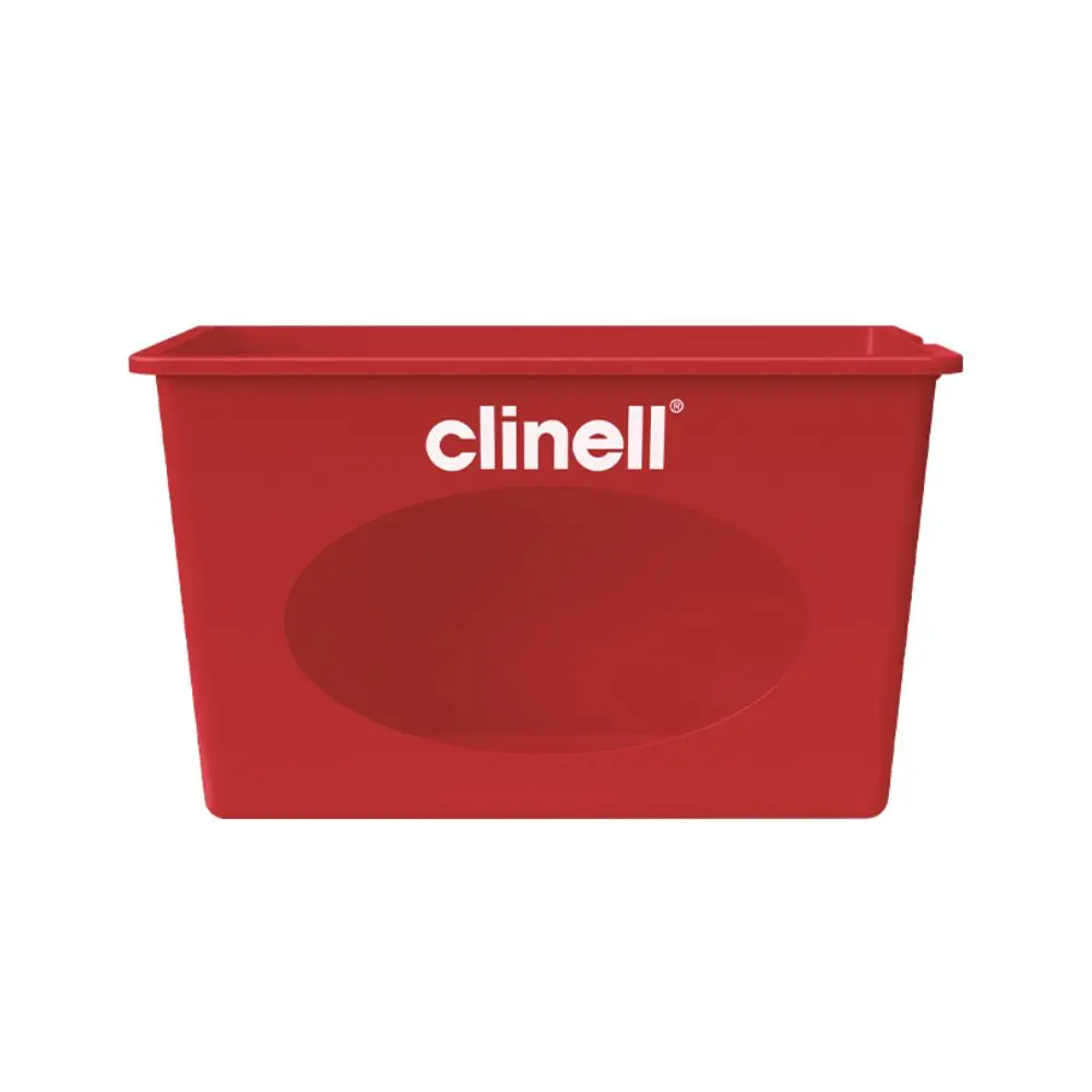 Clinell Wall Mounted Sporicidal Wipes Dispenser photographed against a plain background.
