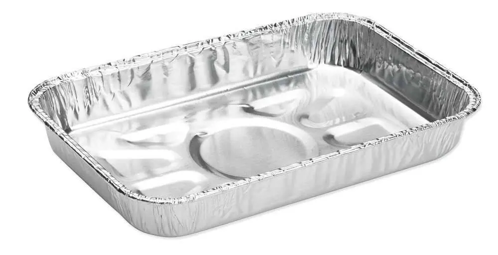 Instrapac Sterile Foil Tray 19cm x 12.5cm photographed against a plain background.