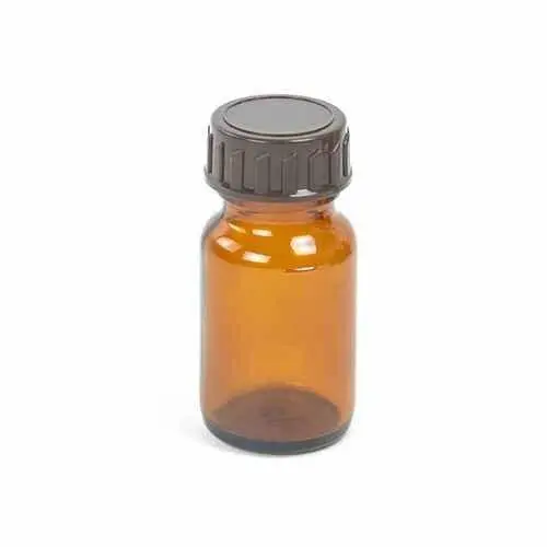 IphaS 30ml Amber Glass Bottle with Screw Lid photographed against a plain background.