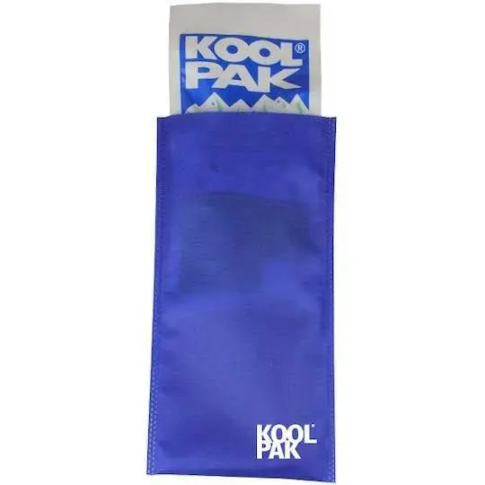 Koolpak Hot & Cold Pack Cover - 15.5cm x 30cm photographed against a plain background.