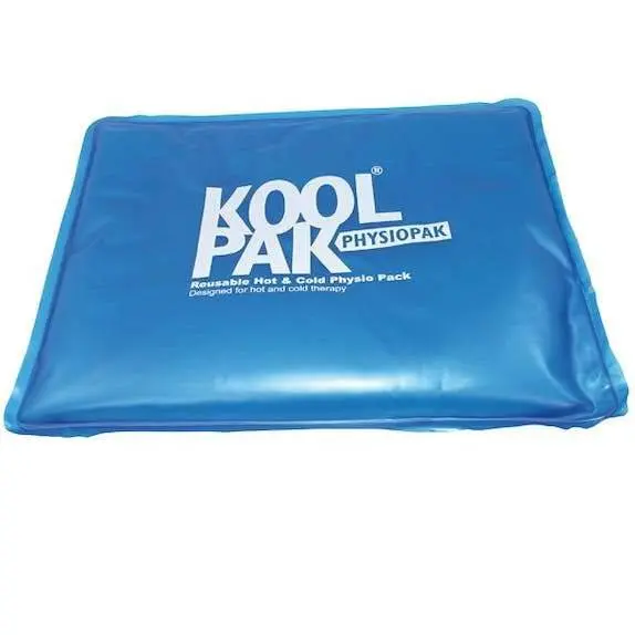 Koolpak Physio Reusable Hot & Cold Pack 28cm x 36cm photographed against a plain background.
