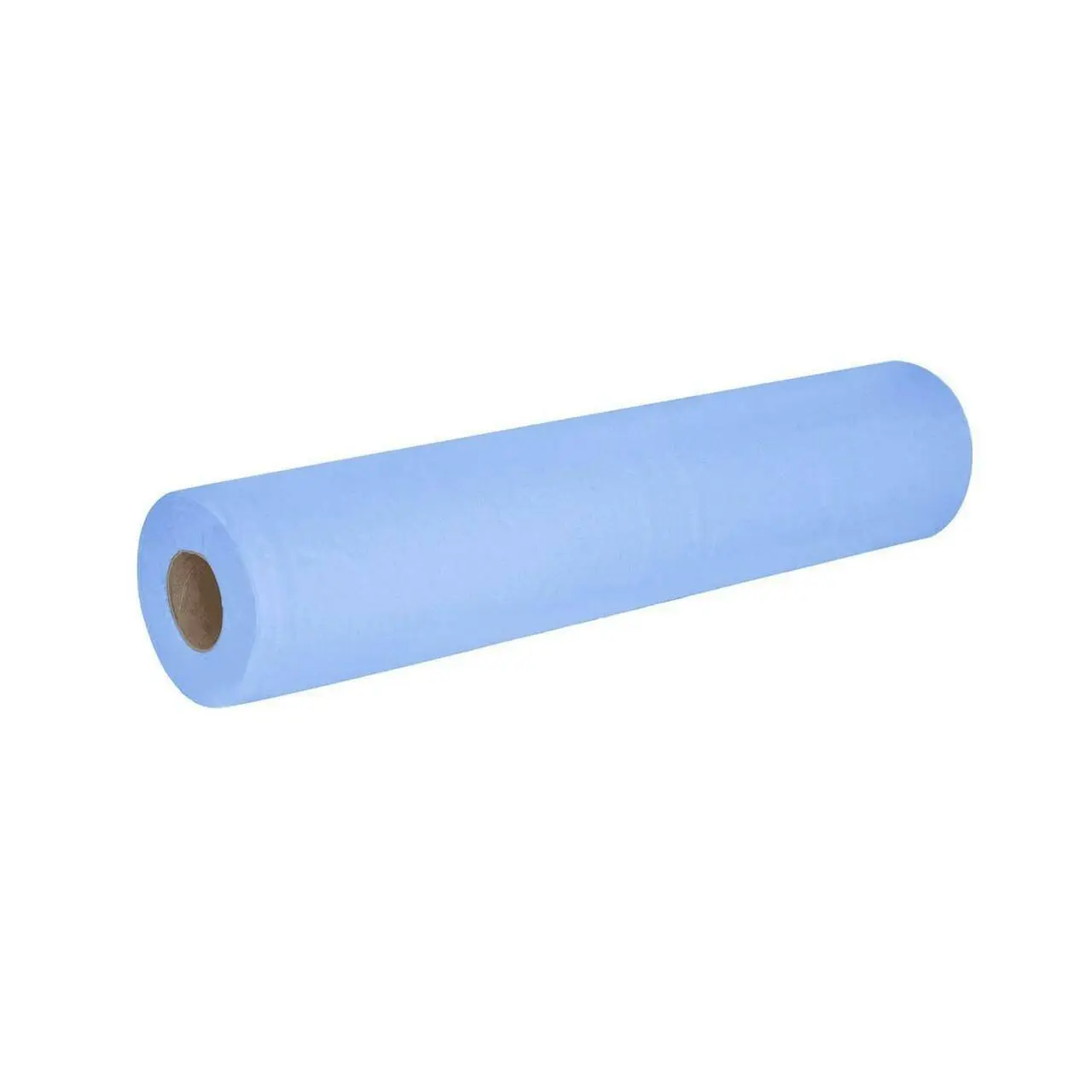 Northwood 2ply Essentials Blue Hygiene Couch Roll - 40m x 500mm photographed against a plain background.