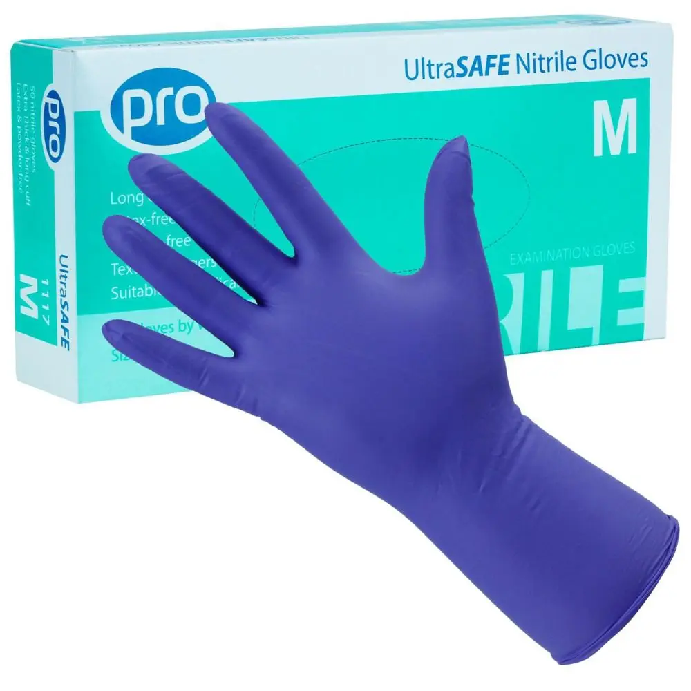 Paperline Nitrile Examination Gloves photographed against a plain background.