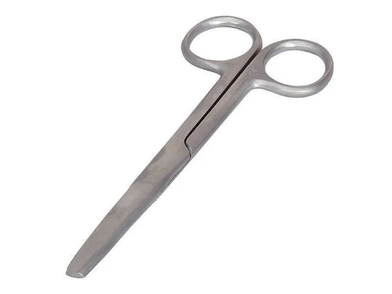 Qasco Nursing Dressing Scissors Sharp / Blunt 5 Inches photographed against a plain background.