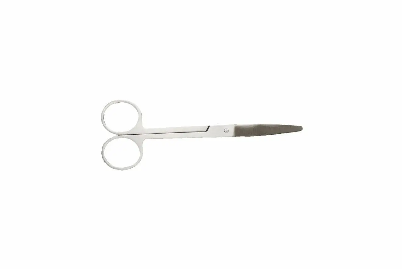 Qualicare Nurses Scissors Blunt/Blunt photographed against a plain background.