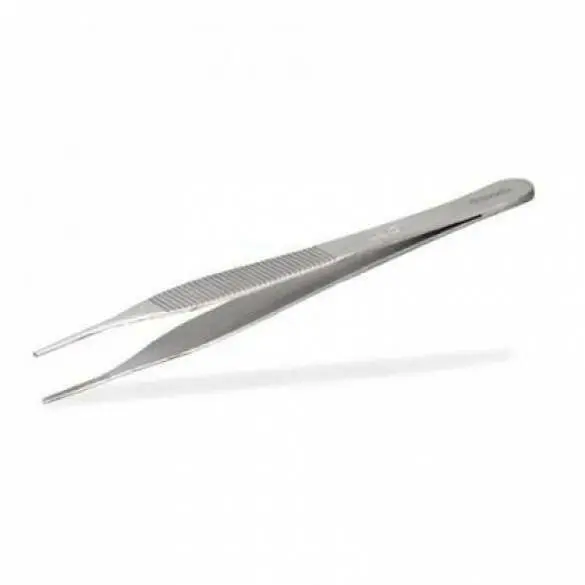 Rocialle Forceps Dissecting Adson Non-Toothed 12.5cm photographed against a plain background.