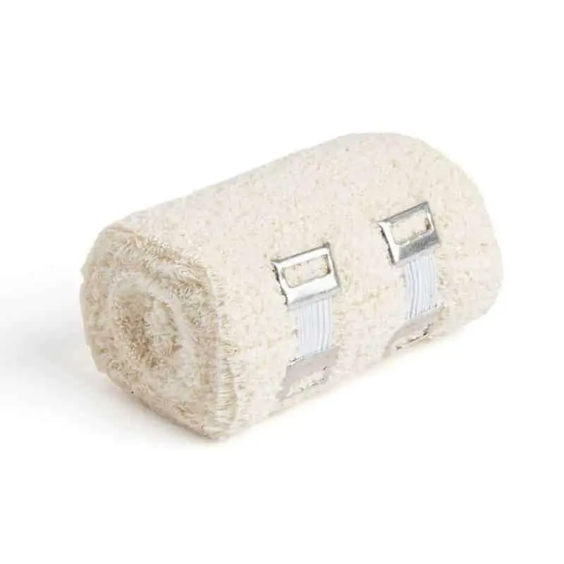 Steroplast Crepe Bandage - 10cm x 4m photographed against a plain background.