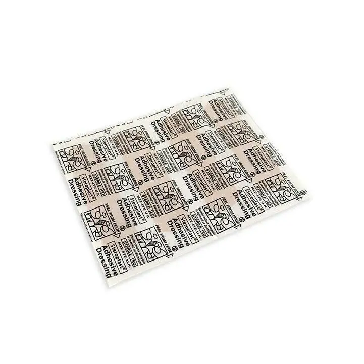 Steroplast Washproof Plasters x 10 photographed against a plain background.