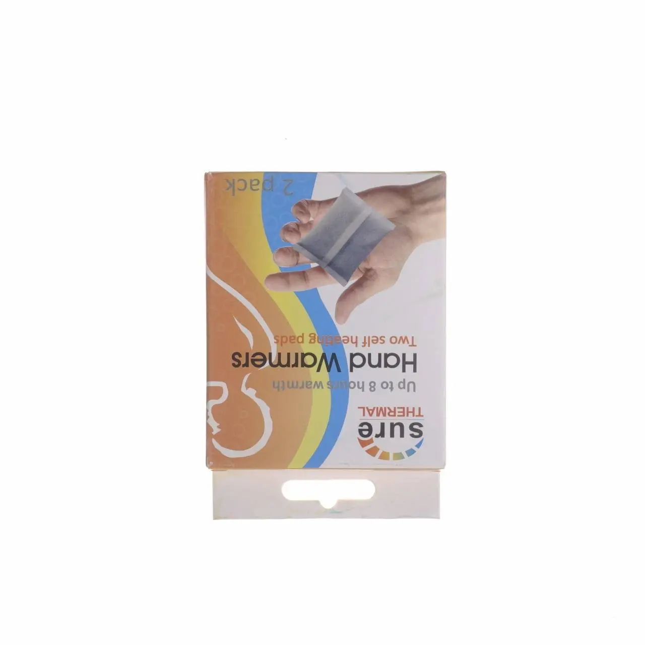 Sure Thermal Self Heating Hand Warmer 2 Pack photographed against a plain background.