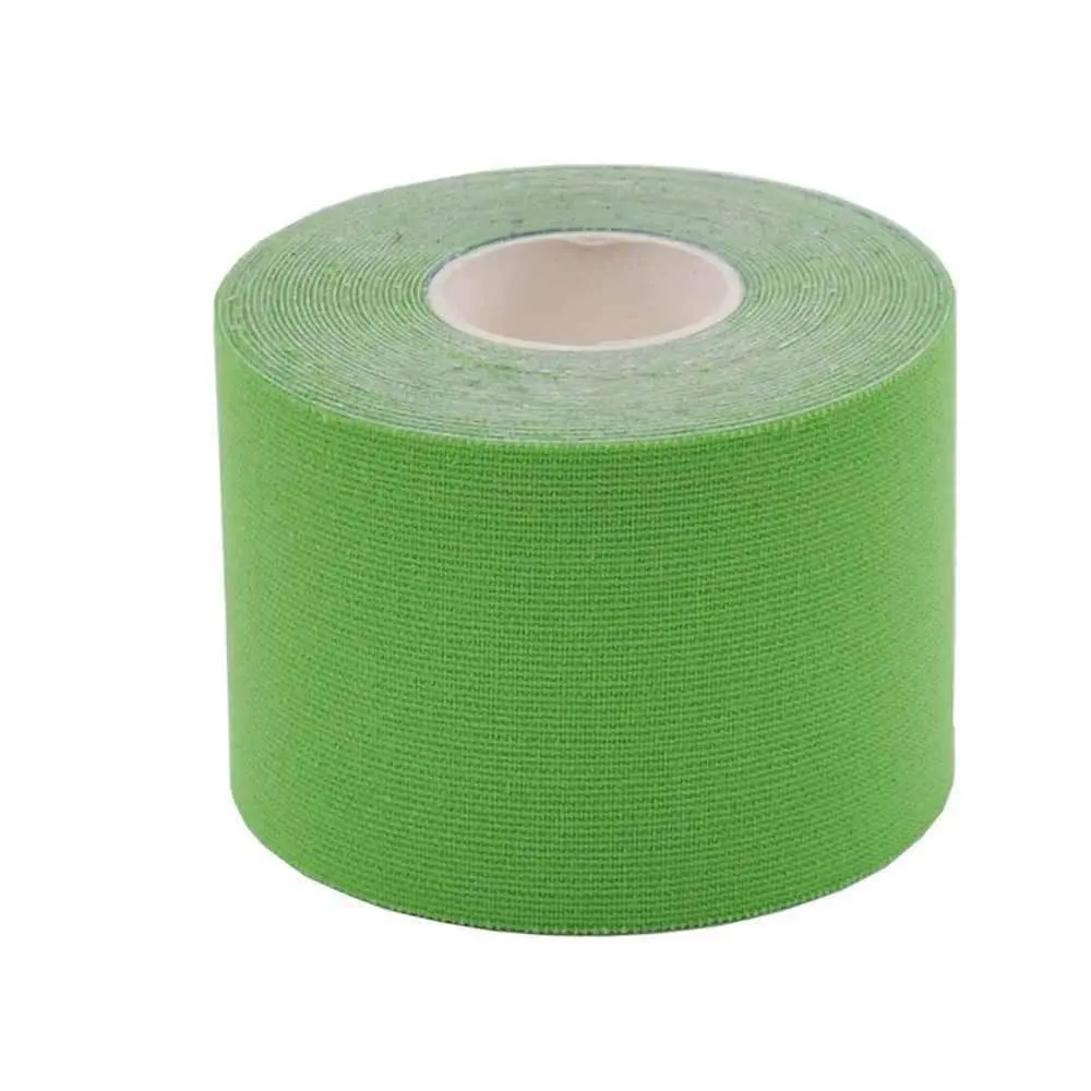 Teqler Green Kinesiology Tape photographed against a plain background.