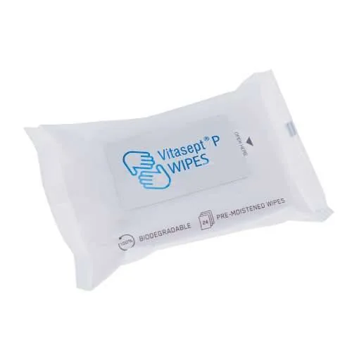 Goodpoint Vitasept P Skin Antiseptic Wipes - Pack of 24 photographed against a plain background.
