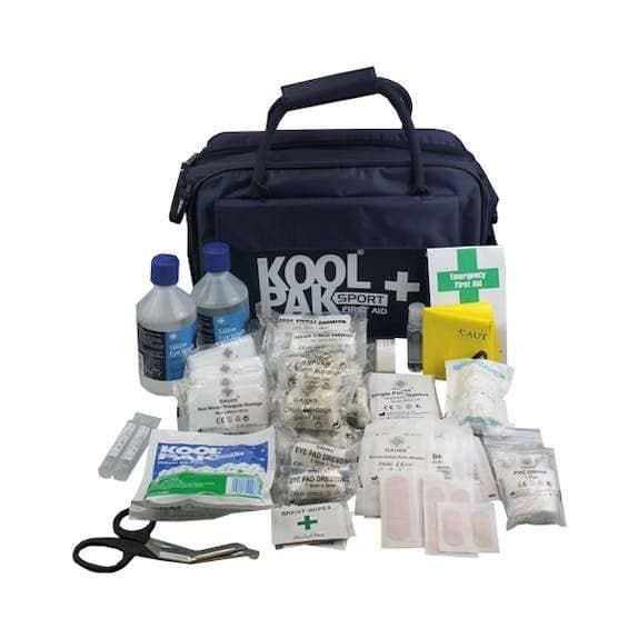 Koolpak Advanced Team Sports First Aid Kit photographed against a plain background.