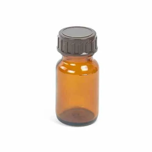 IphaS 30ml Amber Glass Bottle with Screw Lid photographed against a plain background.