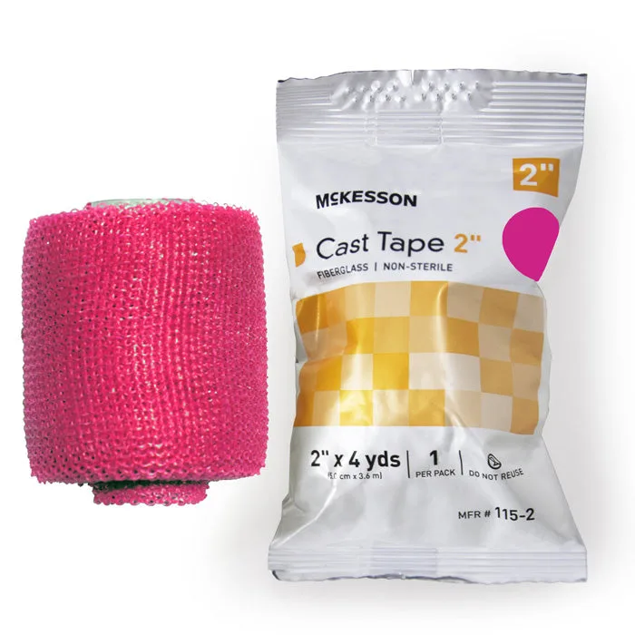 McKesson Fibreglass Cast Tape, 2 inch photographed against a plain background.
