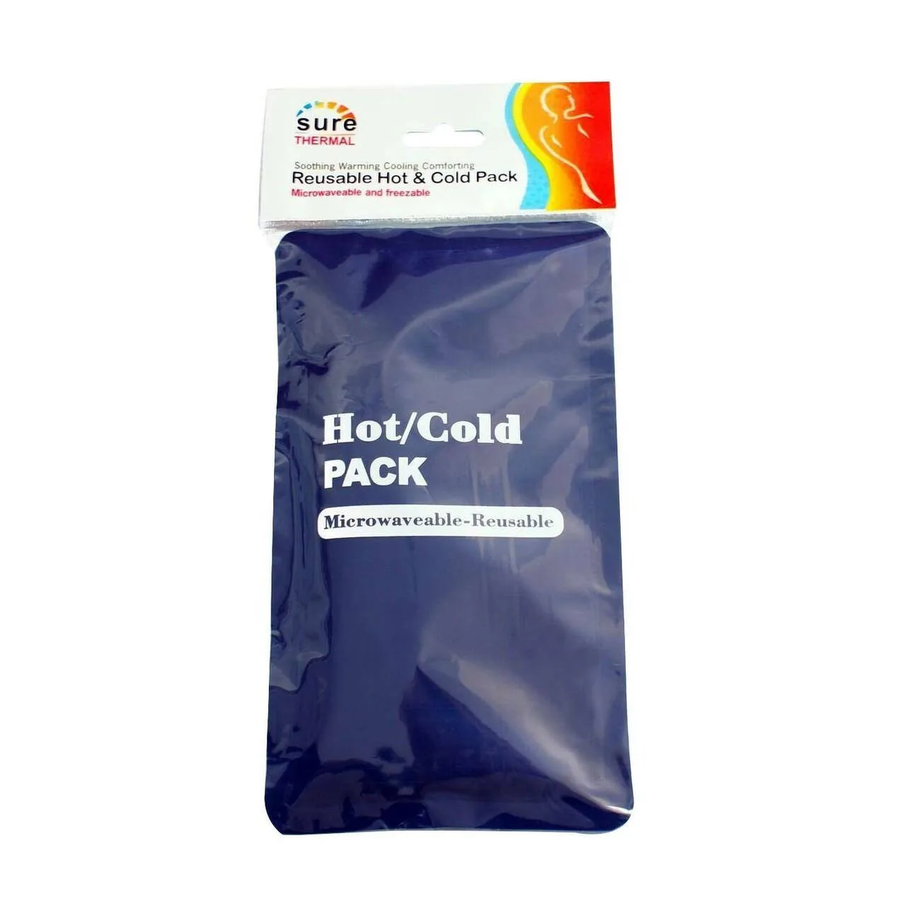 Sure Thermal Large Hot and Cold Pack 23cm x 12.5cm photographed against a plain background.
