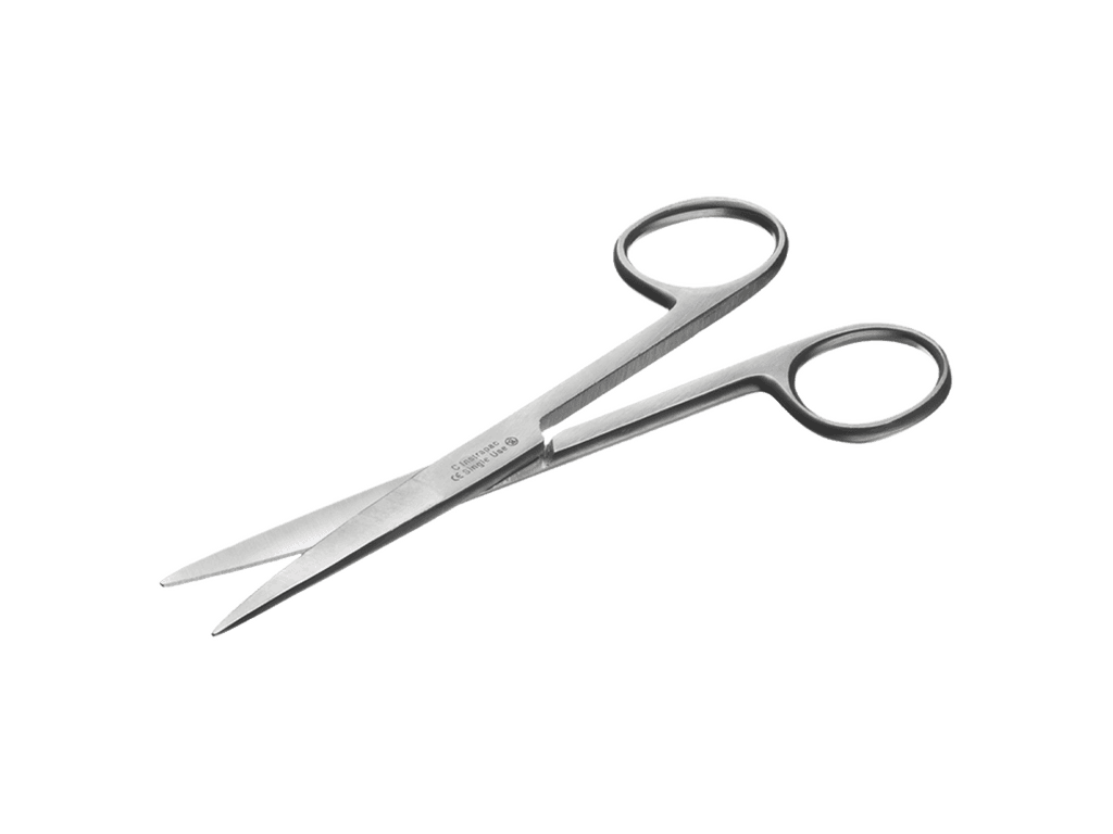 13cm Instrapac Dressing Sharp Scissors photographed against a plain background.