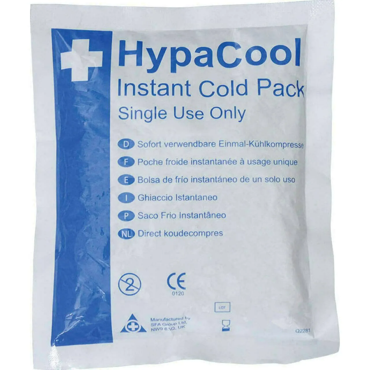 HypaCool Instant Ice/Cold Pack photographed against a plain background.