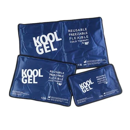 Koolpak 19cm x 29cm Flexible Cold Gel Pack photographed against a plain background.