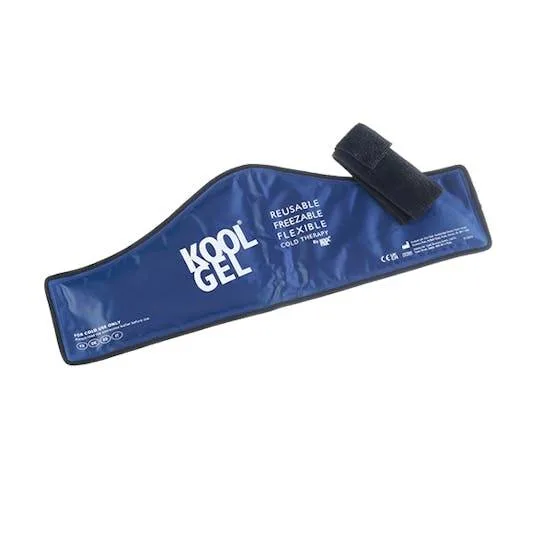 Koolpak 20cm x 60cm Neck Flexible Cold Gel Pack photographed against a plain background.
