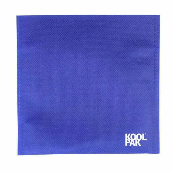 Koolpak Hot & Cold Pack Cover Small - 14cm x 15cm photographed against a plain background.