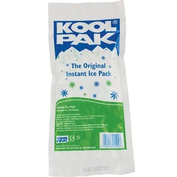 KoolPak Original Instant Ice Pack 12cm x 29cm photographed against a plain background.