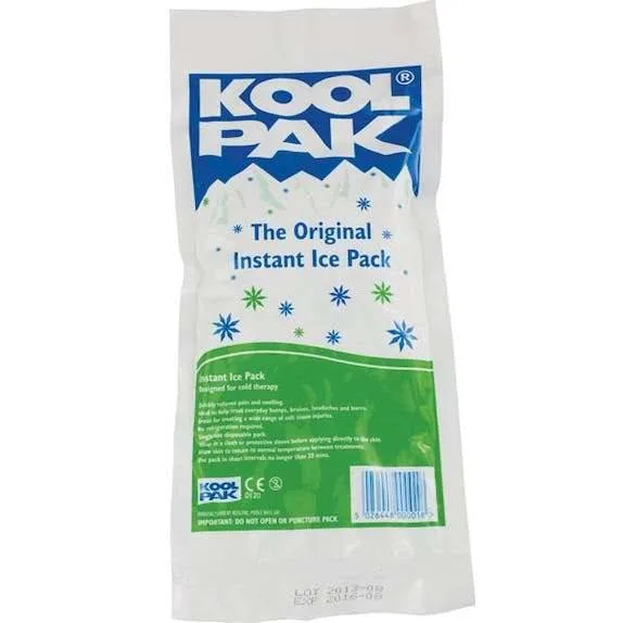 KoolPak Original Instant Ice Pack 12cm x 29cm photographed against a plain background.