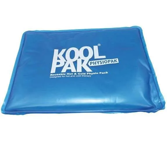 Koolpak Physio Reusable Hot & Cold Pack 28cm x 36cm photographed against a plain background.