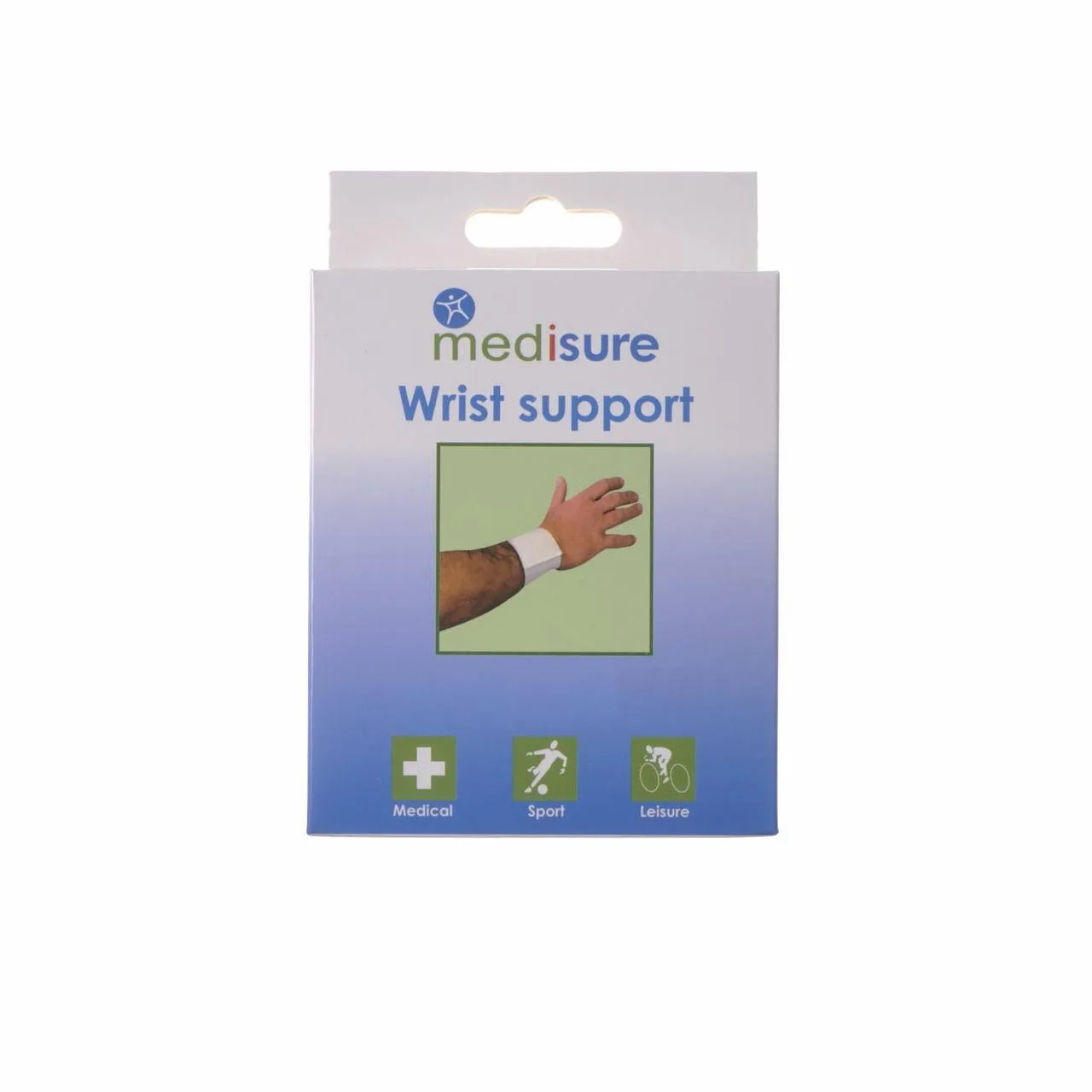 Medium Wrist Support Tubular Medisure photographed against a plain background.