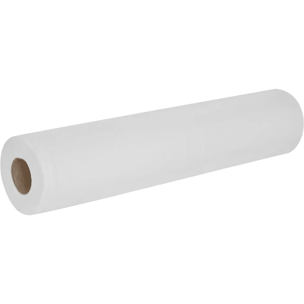 Northwood Essentials White Couch Roll 20" - 2ply - 40m x 500mm photographed against a plain background.