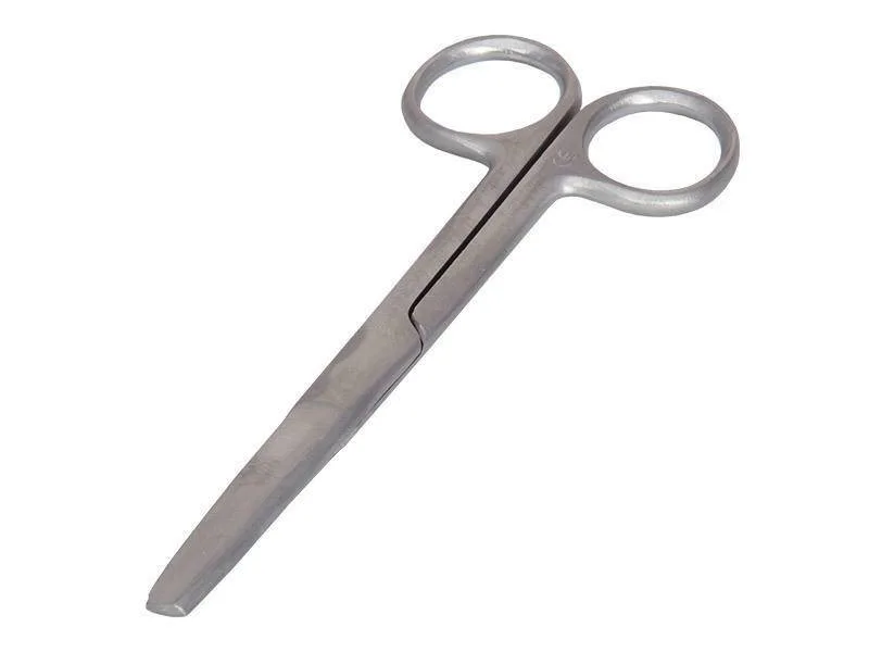 Qasco Nursing Dressing Scissors Sharp / Blunt 5 Inches photographed against a plain background.