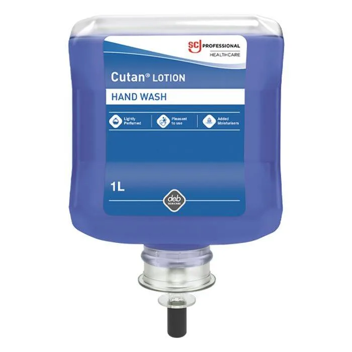 SCJ Professional 1 Litre Cutan Lotion Hand Wash photographed against a plain background.