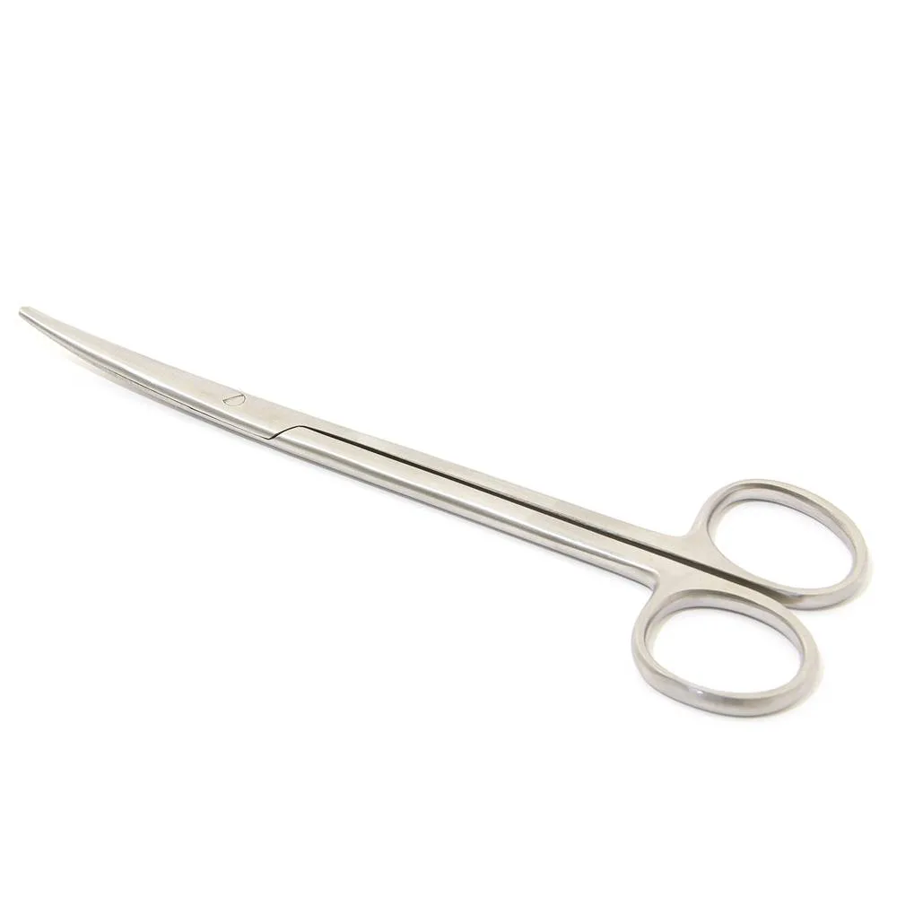 Teqler 15cm Metzenbaum Scissors Curved photographed against a plain background.