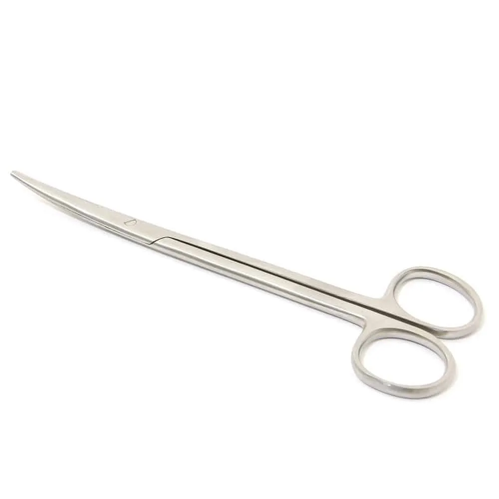 Teqler 18cm Metzenbaum Scissors Curved photographed against a plain background.