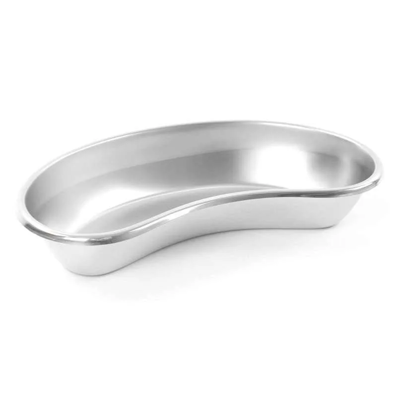 Teqler Kidney Dish Large Stainless Steel 31x15x5cm photographed against a plain background.
