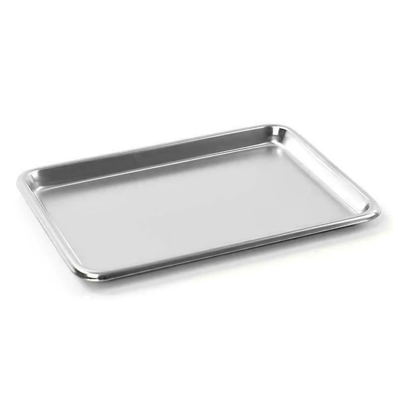 Teqler Stainless Steel Tray 22.5 x 16 x 1.4 cm photographed against a plain background.