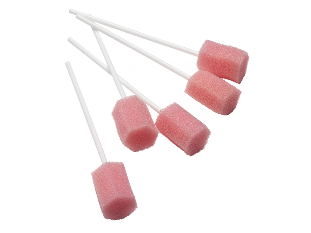 Vernacare Oral Swab Stick x 5 Per Pack photographed against a plain background.