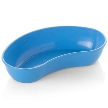 Warwick 500ml Blue Kidney Dish 200x45mm photographed against a plain background.